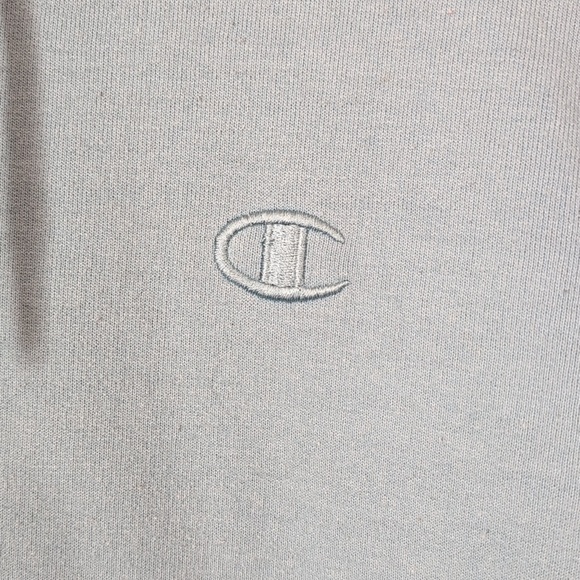 Champion Authentic Athleticwear Teal Hooded Sweatshirt Size Medium - Picture 2 of 5